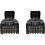 Eaton Tripp Lite Series Cat6a 10G Snagless Molded Slim UTP Ethernet Cable (RJ45 M/M), PoE, Black, 6 In. (15 Cm) Alternate-Image3/500