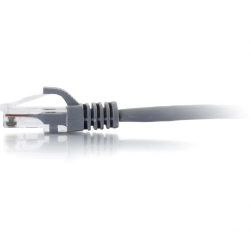 C2G 7ft Cat6 Ethernet Cable   Snagless Unshielded (UTP)   Gray Alternate-Image3/500