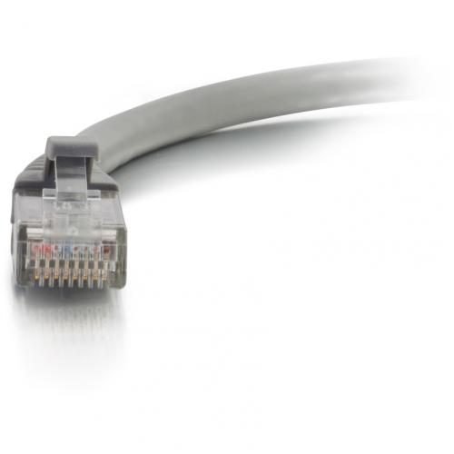 C2G 5ft Cat5e Ethernet Cable   Snagless Unshielded (UTP)   Gray Alternate-Image3/500