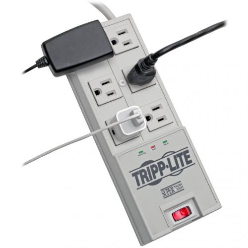 Tripp Lite By Eaton Protect It! 6 Outlet Surge Protector, 6 Ft. (1.83 M) Cord, 2420 Joules Alternate-Image3/500