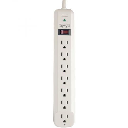 Eaton Tripp Lite Series Protect It! 7 Outlet Surge Protector, 25 Ft. Cord, 1080 Joules, Diagnostic LED, Light Gray Housing Alternate-Image3/500