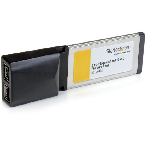 StarTech.com 2 Port ExpressCard FireWire Adapter Card Alternate-Image3/500