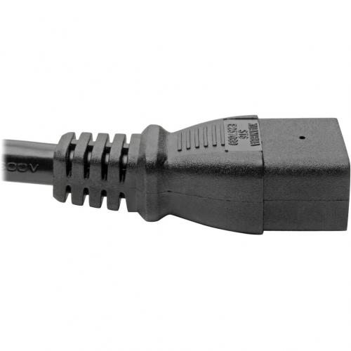 Eaton Tripp Lite Series Power Cord, C19 To NEMA L6 20   Heavy Duty, 20A, 250V, 12 AWG, 10 Ft. (3.05 M), Black Alternate-Image3/500