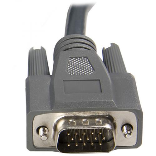 StarTech.com 2 In 1   USB/ VGA Cable   4 Pin USB Type A, HD 15 (M)   HD 15 (M)   6 Ft Alternate-Image3/500