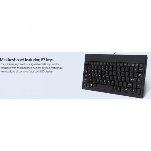 Adesso EasyTouch AKB 110B Mini Keyboard Alternate-Image3/500