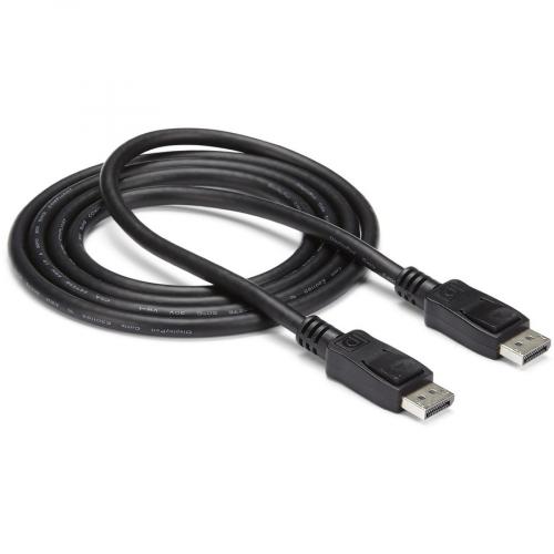 StarTech.com 3ft (1m) DisplayPort 1.2 Cable, 4K X 2K UHD VESA Certified DisplayPort Cable, DP Cable/Cord For Monitor, W/ Latches Alternate-Image3/500
