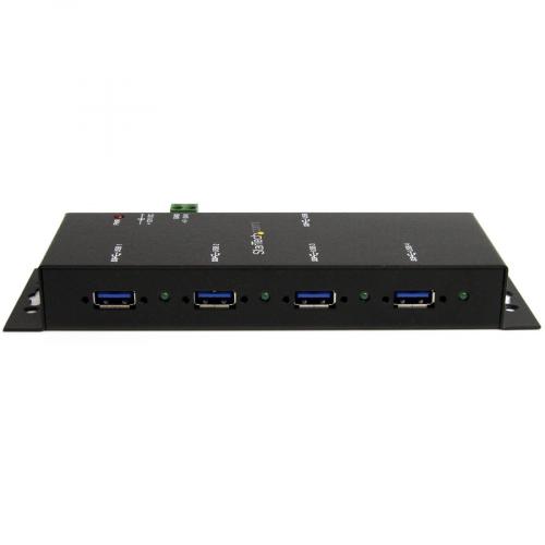 StarTech.com 4 Port Industrial USB 3.0 Hub   5Gbps   Mountable   Rugged USB Hub Alternate-Image3/500