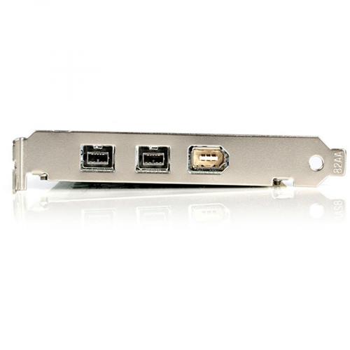 StarTech.com 3 Port 2b 1a PCI 1394b FireWire Adapter Card With DV Editing Kit Alternate-Image3/500