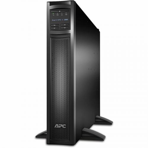 APC Smart UPS X, Line Interactive, 2000VA, Rack/tower Convertible 2U, 100V 127V, 3x 5 15R+3x 5 20R+1x L5 20R NEMA, SmartSlot, Extended Runtime Alternate Image3/500