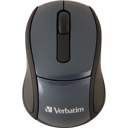 Verbatim Wireless Mini Travel Optical Mouse   Graphite Alternate-Image3/500