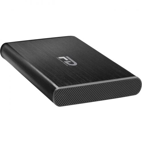Fantom Drives 1TB Portable Hard Drive   GFORCE 3 Mini   USB 3, Aluminum, Black, GF3BM1000U Alternate-Image3/500