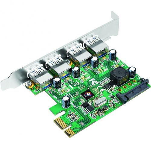 SIIG 4 Port USB 3.0 PCIe Alternate-Image3/500