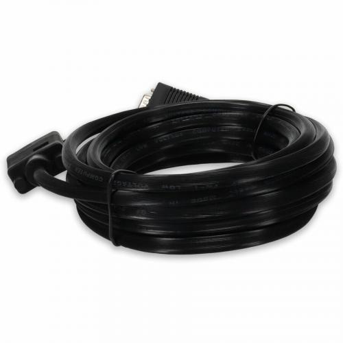 25ft VGA Male To VGA Male Black Cable For Resolution Up To 1920x1200 (WUXGA) Alternate-Image3/500
