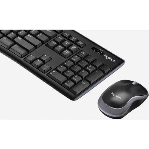 Logitech MK270 Wireless Keyboard And Mouse Combo For Windows, 2.4 GHz Wireless, Compact Mouse, 8 Multimedia And Shortcut Keys, 2 Year Battery Life, For PC, Laptop Alternate-Image3/500