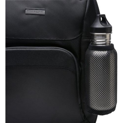 Kensington Triple Trek Carrying Case (Backpack) For 14" Ultrabook, Chromebook, Tablet, Smartphone   Black Alternate-Image3/500