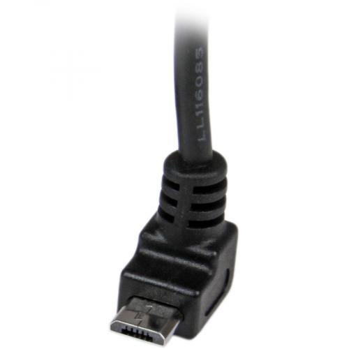 StarTech.com 1m Micro USB Cable   A To Up Angle Micro B Alternate-Image3/500