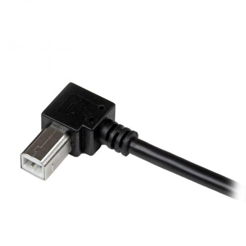 StarTech.com 2m USB 2.0 A To Right Angle B Cable   M/M Alternate-Image3/500