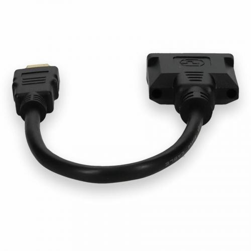 HDMI 1.3 Male To DVI D Dual Link (24+1 Pin) Female Black Adapter For Resolution Up To 2560x1600 (WQXGA) Alternate-Image3/500