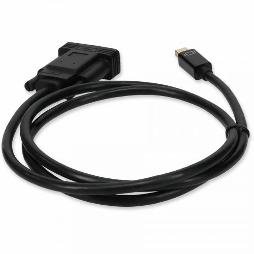 6ft Mini DisplayPort 1.1 Male To VGA Male Black Cable For Resolution Up To 1920x1200 (WUXGA) Alternate-Image3/500