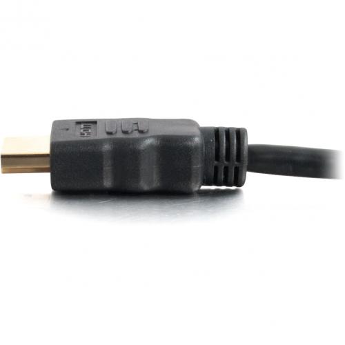 C2G 1ft 4K HDMI Cable With Ethernet   High Speed   UltraHD Cable   M/M Alternate-Image3/500