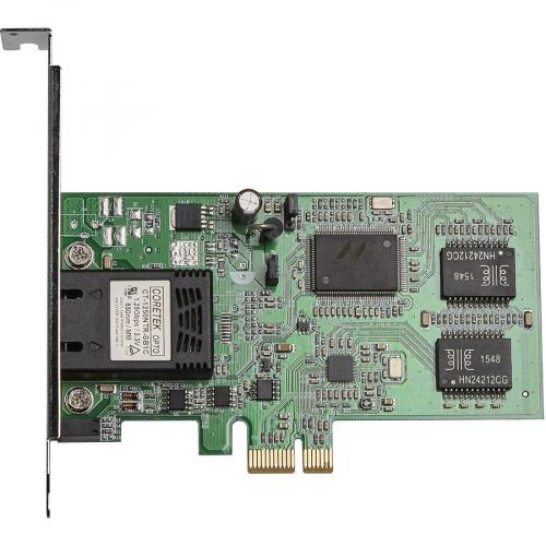 StarTech.com PCI Express (PCIe) Gigabit Ethernet Multimode SC Fiber Network Card Adapter NIC   550m Alternate-Image3/500