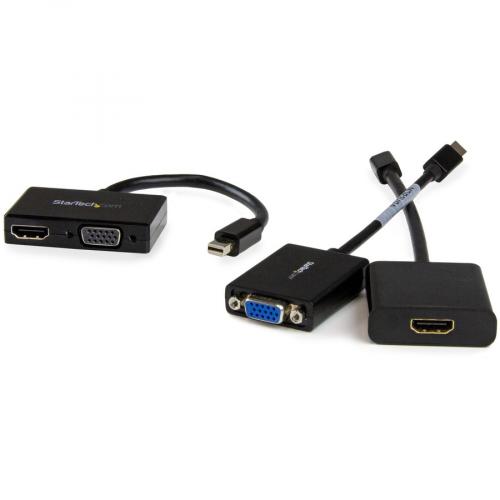 StarTech.com Travel A/V Adapter: 2 In 1 Mini DisplayPort To HDMI Or VGA Converter Alternate-Image3/500