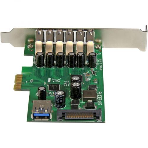StarTech.com 7 Port PCI Express USB 3.0 Card   5Gbps   Standard And Low Profile Design Alternate-Image3/500
