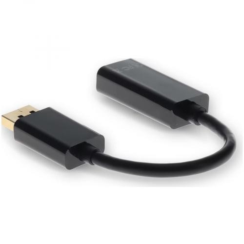 HP BP937AA Compatible DisplayPort 1.2 Male To HDMI 1.3 Female Black Adapter Which Requires DP++ For Resolution Up To 2560x1600 (WQXGA) Alternate-Image3/500