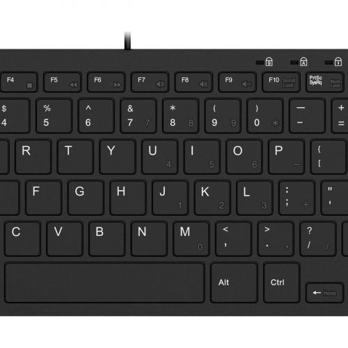 Adesso Mini Keyboard With USB Hubs Alternate-Image3/500