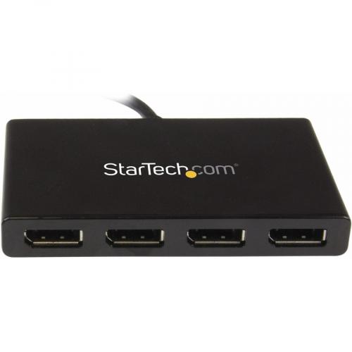 StarTech.com 4 Port Multi Monitor Adapter, Mini DisplayPort 1.2 To DP MST Hub, 4x 1080p, Video Splitter For Extended Desktop Mode, Windows Alternate-Image3/500