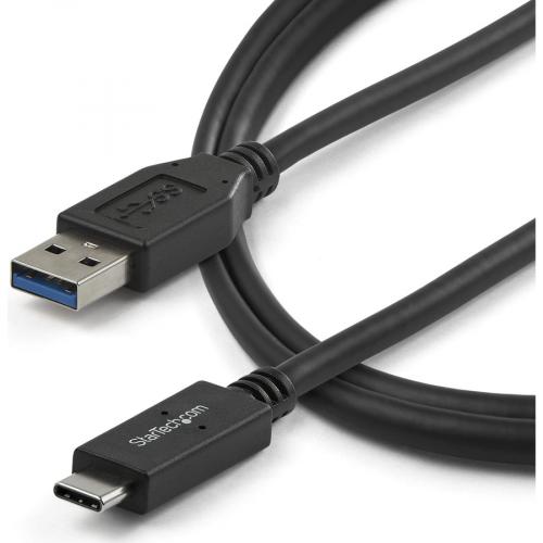 StarTech.com 3 Ft 1m USB To USB C Cable   USB 3.1 (10Gpbs)   USB IF Certified   USB A To USB C Cable   USB 3.1 Type C Cable Alternate-Image3/500