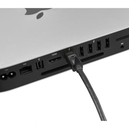 SIIG Mini DisplayPort To DisplayPort Cable   2M Alternate-Image3/500