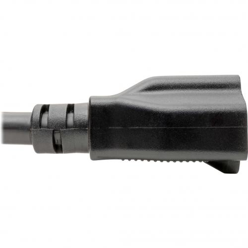 Eaton Tripp Lite Series Power Cord Adapter, NEMA L5 20P To NEMA 5 15R   Heavy Duty, 20A, 125V, 12 AWG, 6 In. (15.24 Cm), Black Alternate-Image3/500