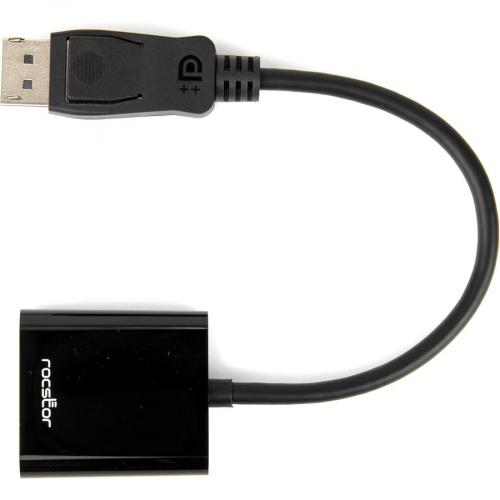 Rocstor DisplayPort To VGA Video Adapter Converter   Cable Length: 5.9" Alternate-Image3/500