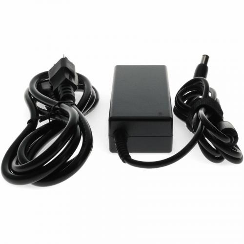 Dell 332 1831 Compatible 65W 19.5V At 3.34A Black 7.4 Mm X 5.0 Mm Laptop Power Adapter And Cable Alternate Image3/500