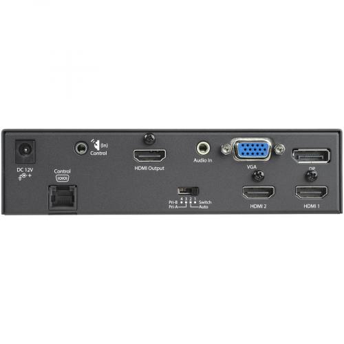 StarTech.com Multi Input To HDMI Converter Switch   DisplayPort, VGA And Dual HDMI To HDMI Switch   Priority And Automatic Switch   4K Alternate-Image3/500