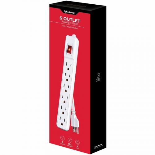 CyberPower GS60304 Power Strips 6 Outlet Power Strip Alternate-Image3/500