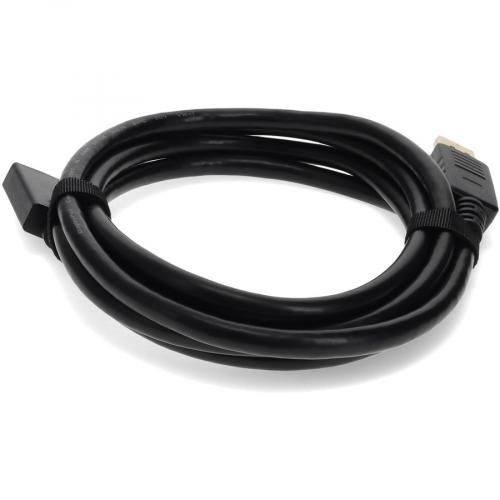 6ft DisplayPort Male To HDMI Male Black Cable Which Requires DP++ For Resolution Up To 2560x1600 (WQXGA) Alternate-Image3/500