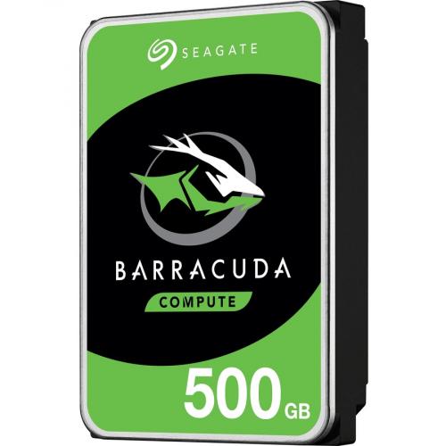Seagate BarraCuda ST500LM030 500 GB Hard Drive   2.5" Internal   SATA (SATA/600) Alternate-Image3/500