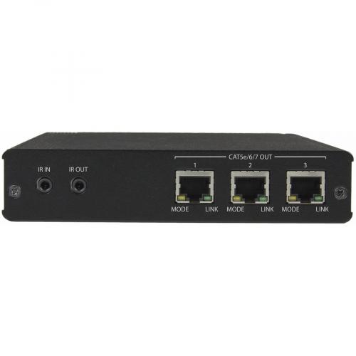 StarTech.com 3 Port HDBaseT Extender Kit With 3 Receivers   1x3 HDMI Over CAT5e/CAT6 Splitter   1 To 3 HDBaseT Distribution System   Up To 4K Alternate-Image3/500