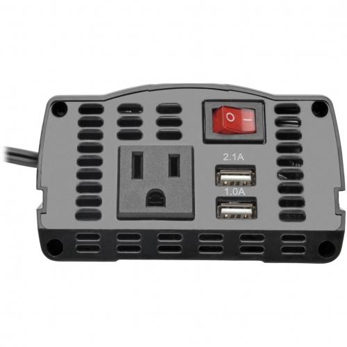 Tripp Lite By Eaton 150W PowerVerter Ultra Compact Car Inverter With AC Outlet And 2 USB Charging Ports Alternate-Image3/500