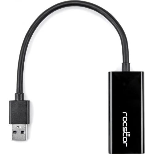 Rocstor Premium USB 3.0 To Gigabit Ethernet NIC Network Adapter Alternate-Image3/500
