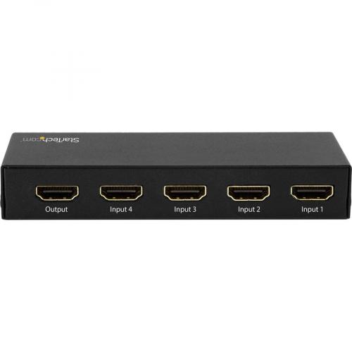 StarTech.com 4 Port HDMI Switch   4K 60Hz   Supports HDCP   IR   HDMI Selector   HDMI Multiport Video Switcher   HDMI Switcher Alternate-Image3/500