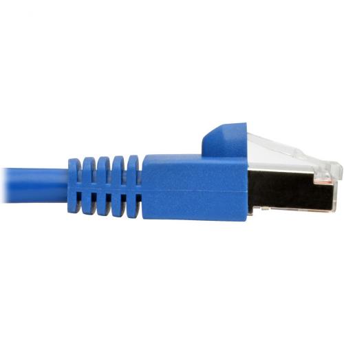 Eaton Tripp Lite Series Cat6a 10G Snagless Shielded STP Ethernet Cable (RJ45 M/M), PoE, Blue, 25 Ft. (7.62 M) Alternate-Image3/500