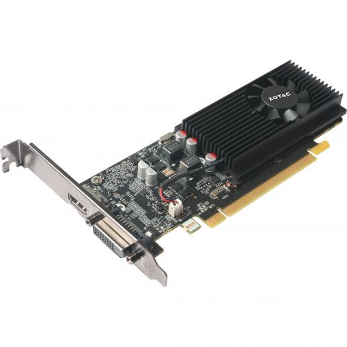 Zotac NVIDIA GeForce GT 1030 Graphic Card   2 GB GDDR5   Low Profile Alternate-Image3/500