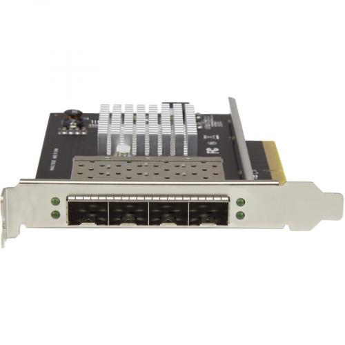 StarTech.com Quad Port 10G SFP+ Network Card   Intel XL710 Open SFP+ Converged Adapter   PCIe 10 Gigabit Fiber Optic Server NIC   10GbE Alternate-Image3/500