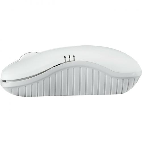 Verbatim Wireless Notebook Optical Mouse, Commuter Series   Matte White Alternate-Image3/500