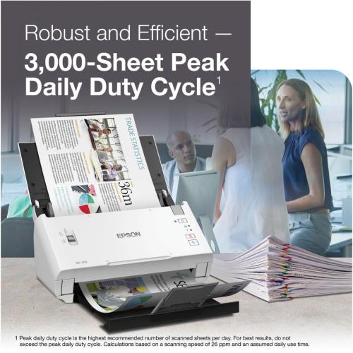 Epson DS 410 Sheetfed Scanner   600 Dpi Optical Alternate-Image3/500
