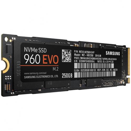 Samsung IMSourcing 960 EVO 250 GB Solid State Drive   Internal   PCI Express (PCI Express 3.0 X4) Alternate-Image3/500