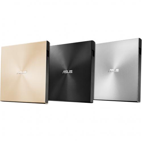 Asus ZenDrive SDRW 08U9M U DVD Writer   External   Silver Alternate-Image3/500